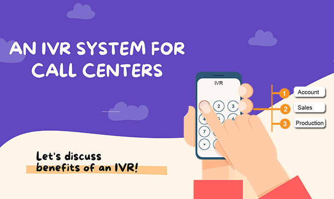 IVR system for call centers